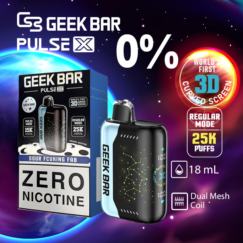 Geekbar Pulse X 0%|vape central wholesale|disposable|blue rancher