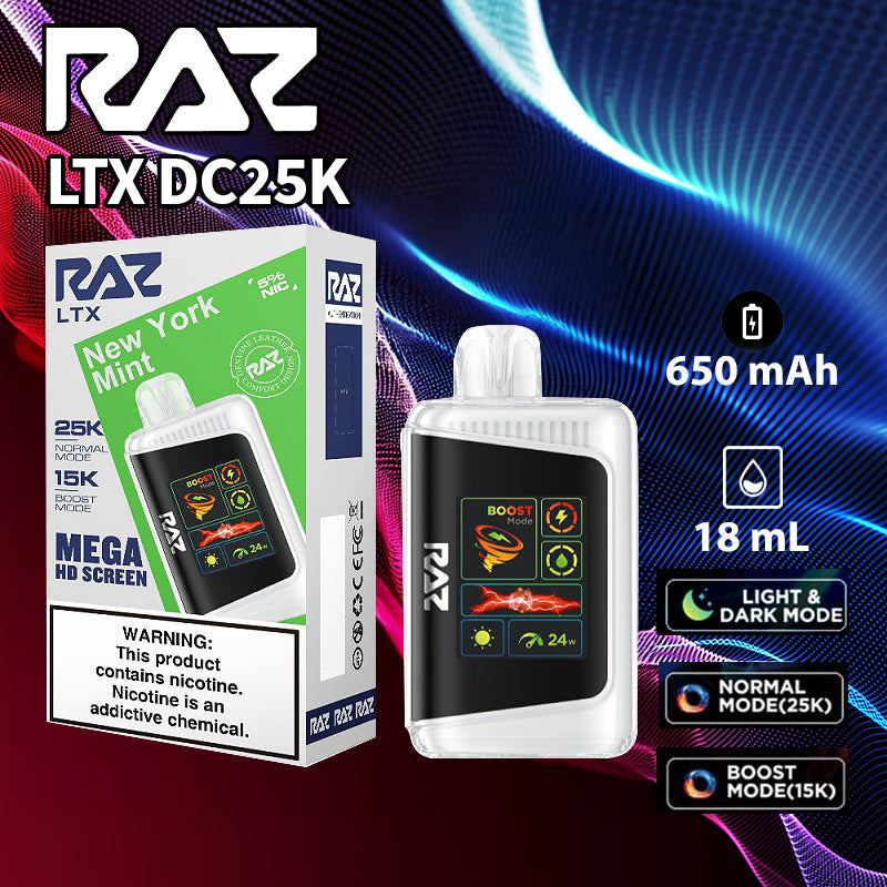 Raz LTX 25K |Vape central wholesale|disposable|wholesaler|new york mint