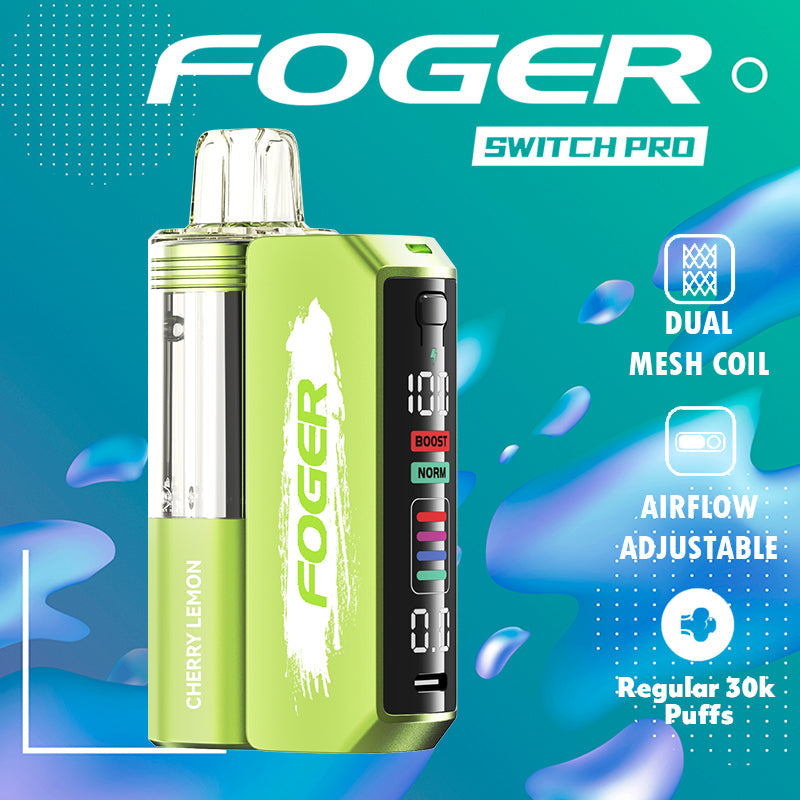 foger switch pro 30k|disposable vape|vape wholesale|vapes|disposables|Wholesaler|CHERRY LEMON