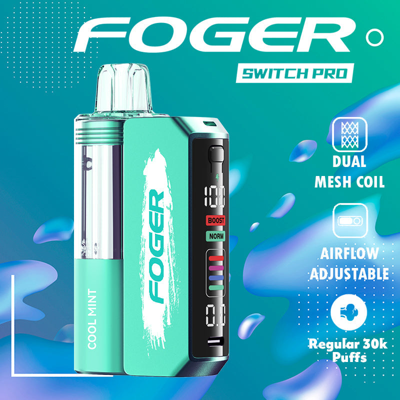 foger switch pro 30k|disposable vape|vape wholesale|vapes|disposables|Wholesaler|COOL MINT