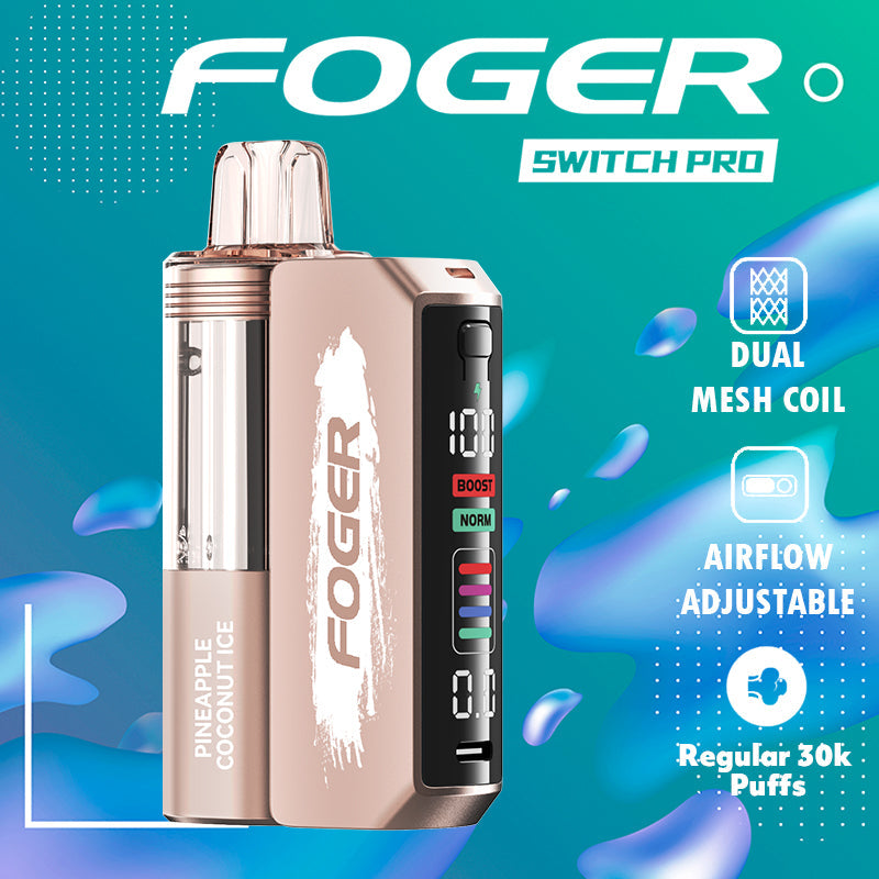 foger switch pro 30k|disposable vape|vape wholesale|vapes|disposables|Wholesaler|PINEAPPLE COCONUT ICE