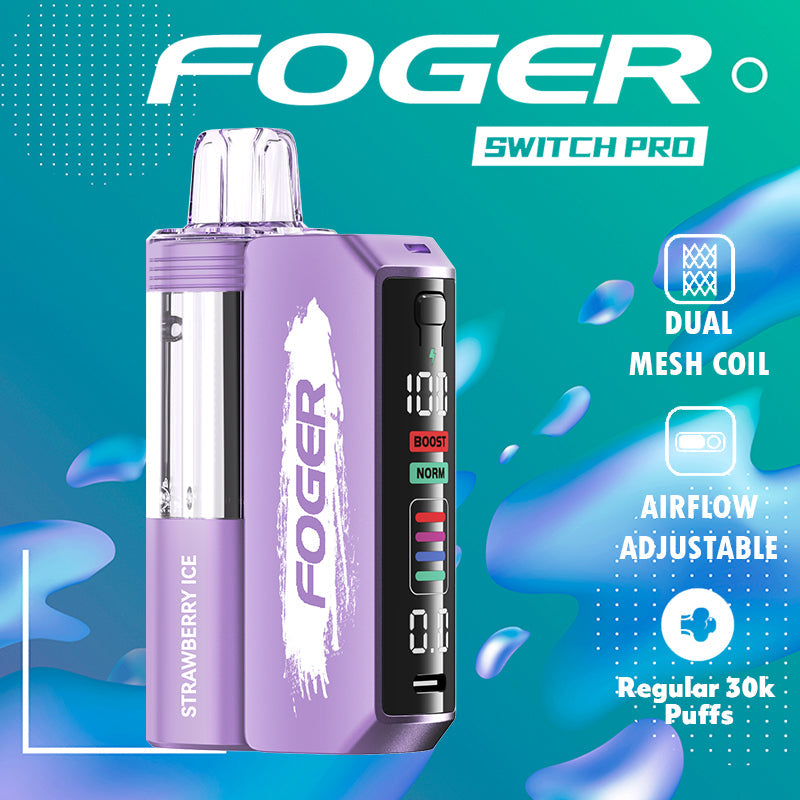 foger switch pro 30k|disposable vape|vape wholesale|vapes|disposables|Wholesaler|STRAWBERRY ICE